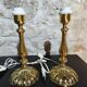 Pair of solid brass table lamps - Maison Bejorama - Ho style