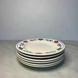 Set of 6 Gien “Farmhouse” plates