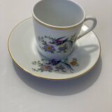 Limoges porcelain service paradise bird