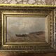 Huile sur toile Ecole française du XIXe siècle