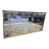 Bistro mirror - eglomised glass brasserie