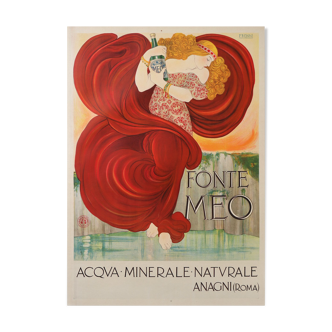 Affiche originale - Fonte Meo