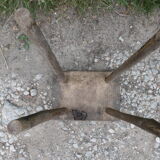 Rustic solid wood tab