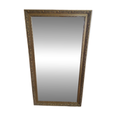 Rectangular gold mirror