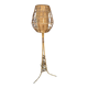1950s Rattan Floor Lamp in the Style of Louis Sognot, France