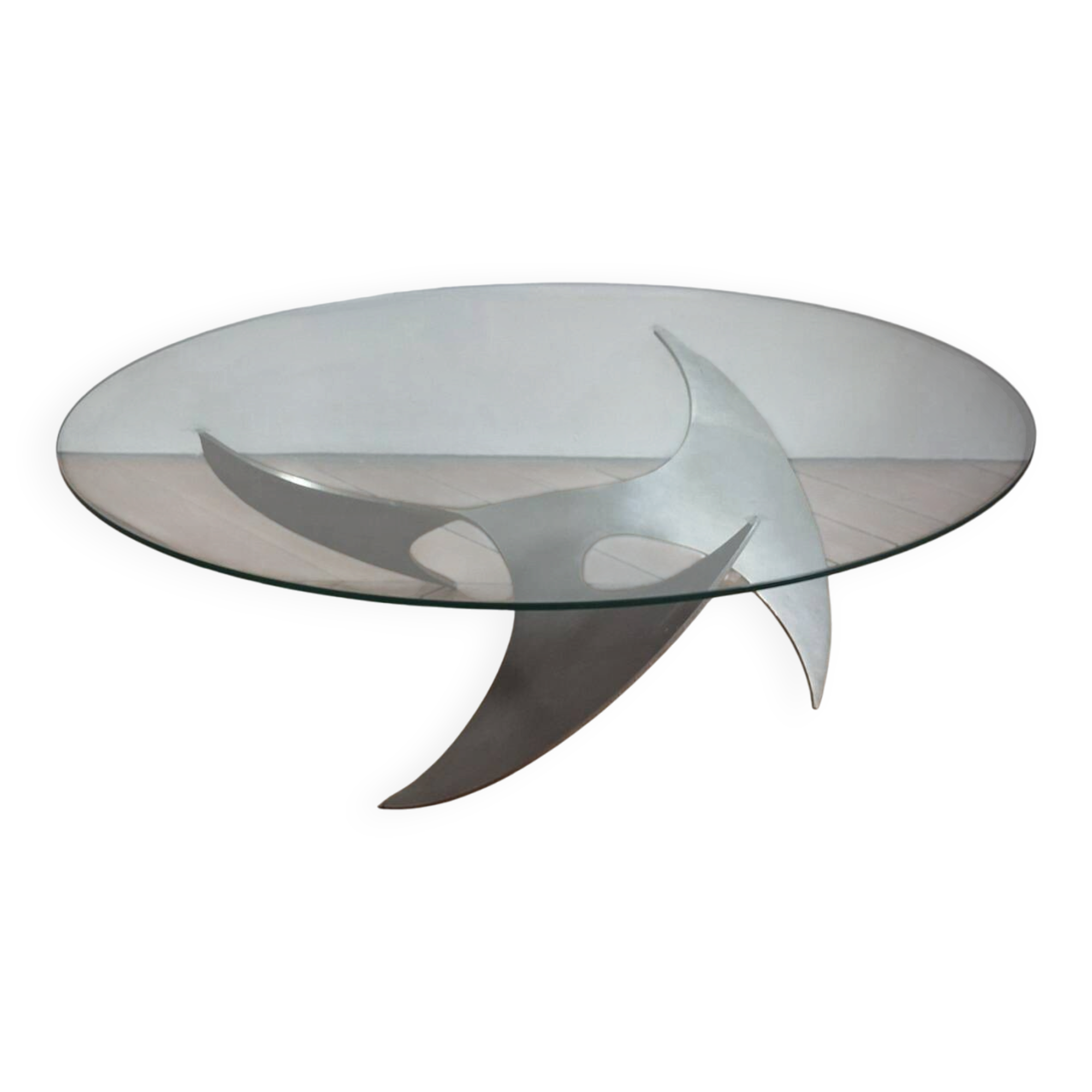 vintage propeller base K nut Hesterberg in steel and