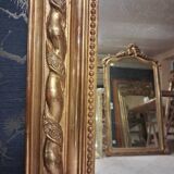 19th century mirror inspired by Louis XVI style, 2.15m x 98cm