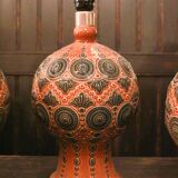 3 vintage Lladró porcelain table lamp bases