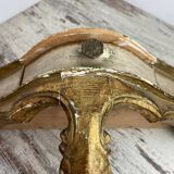 Florentine wooden wall console