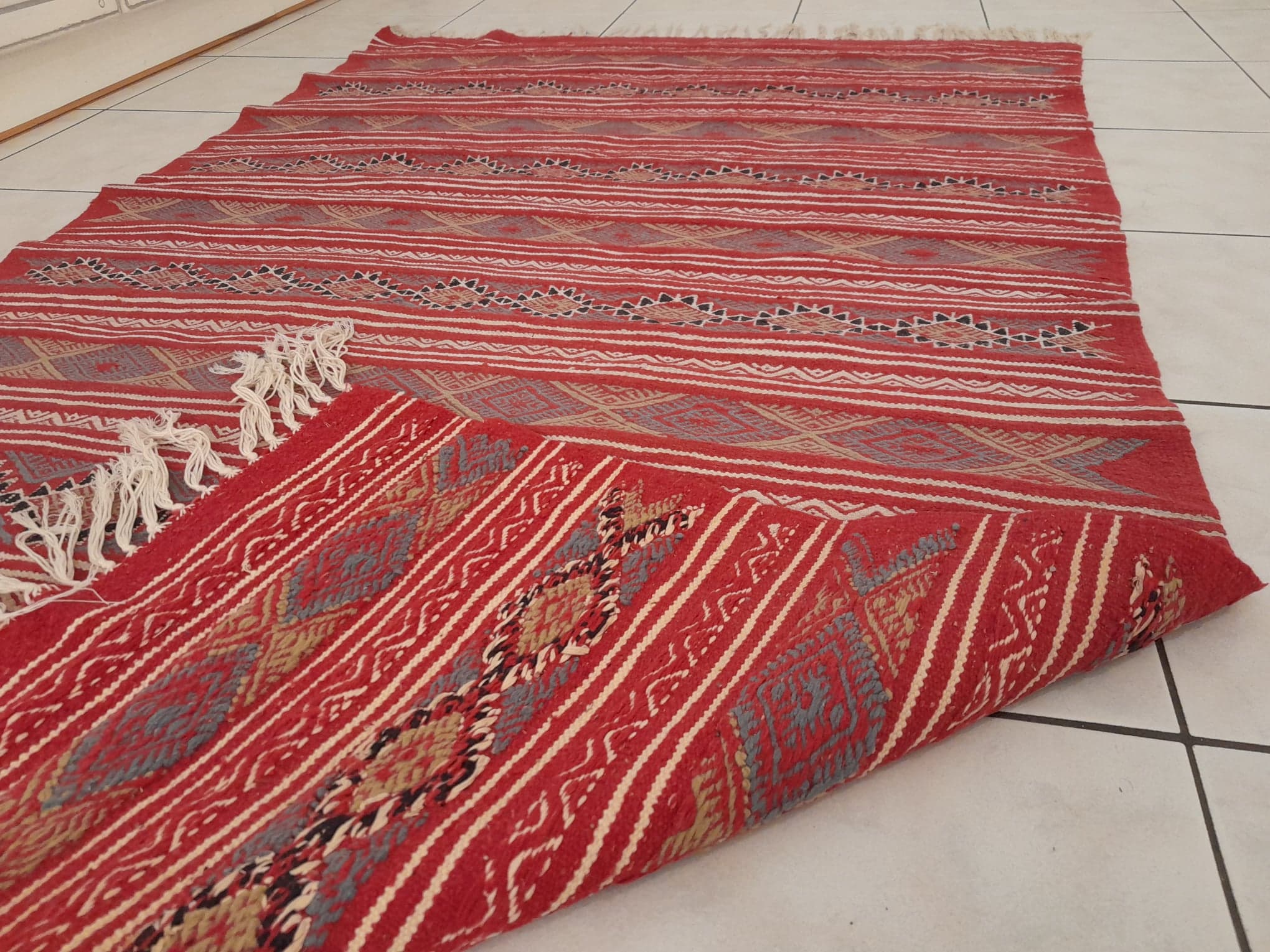 Kilim Merghoum handmade 203x114cm carpet