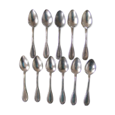Service of 11 teaspoons