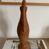 Decorative pot or vase in terracotta clay