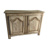 Nineteenth pickled oak sideboard