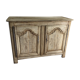 Nineteenth pickled oak sideboard