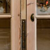 Vintage wooden workshop display case “Catherine”