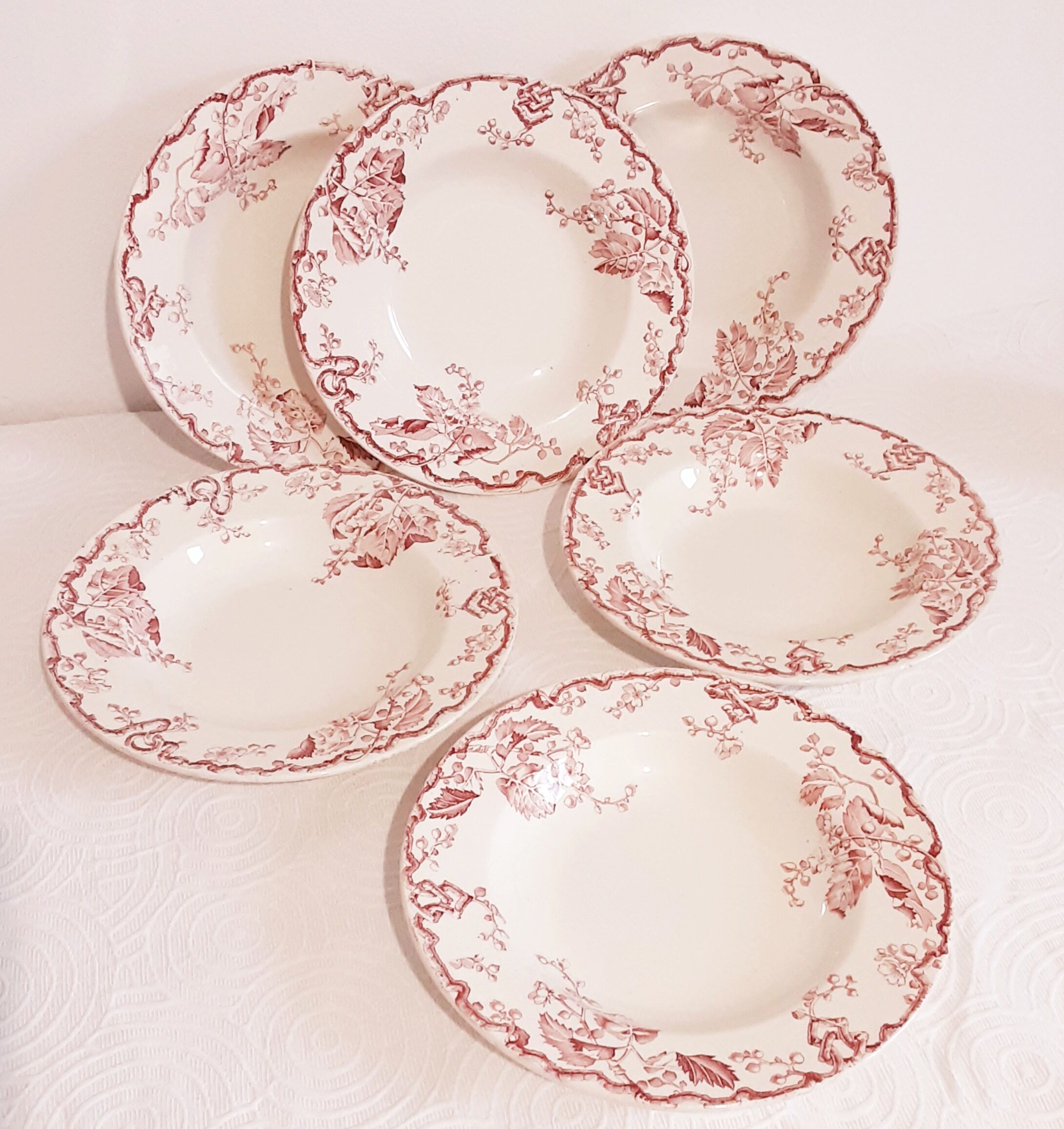 Fontainebleau hollow plates KG Lunéville