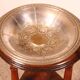 18th century mahogany barber's or pocket emptier