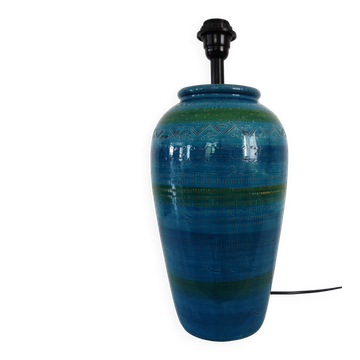 Bitossi ceramic lamp bases Italy 1970s
