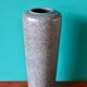 Vase en grès tourné, bleu grisé, tacheté bleu, sacndinave, vers 1970