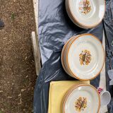 Service de table lot d'assiettes & plat
