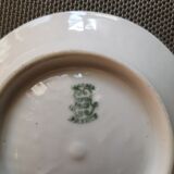 Porcelain soap holder signed W. Guérin and Co Limoges between 1903 and 1911