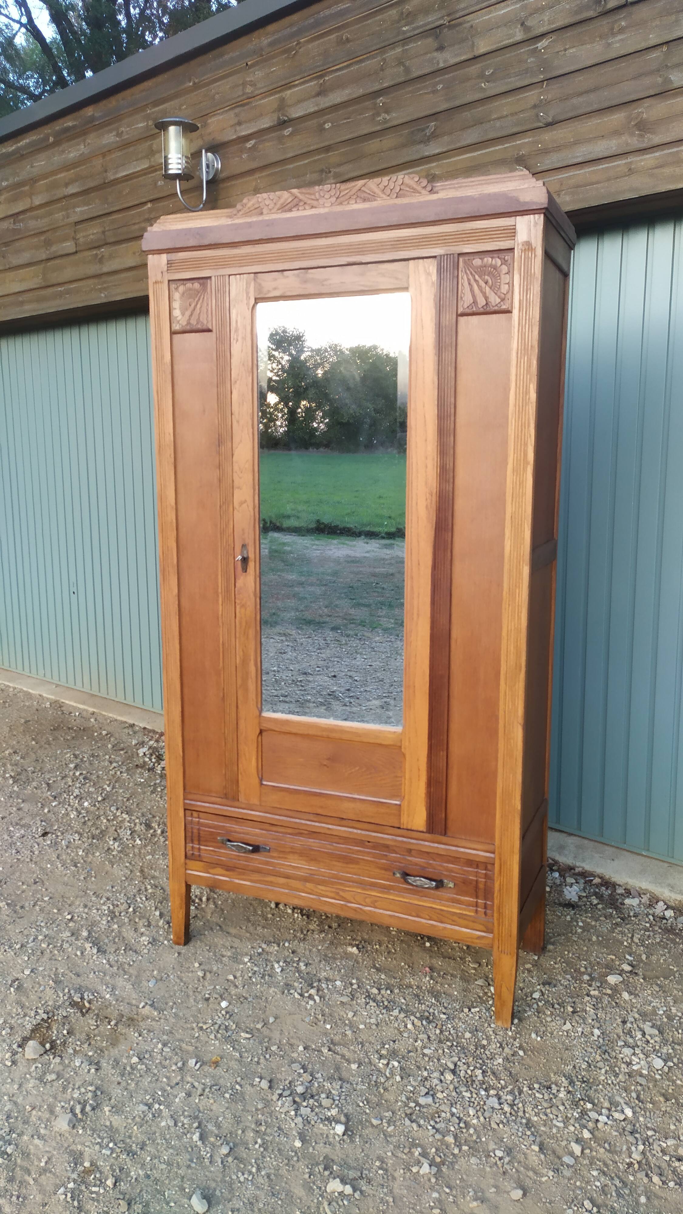 Parisian art deco wardrobe