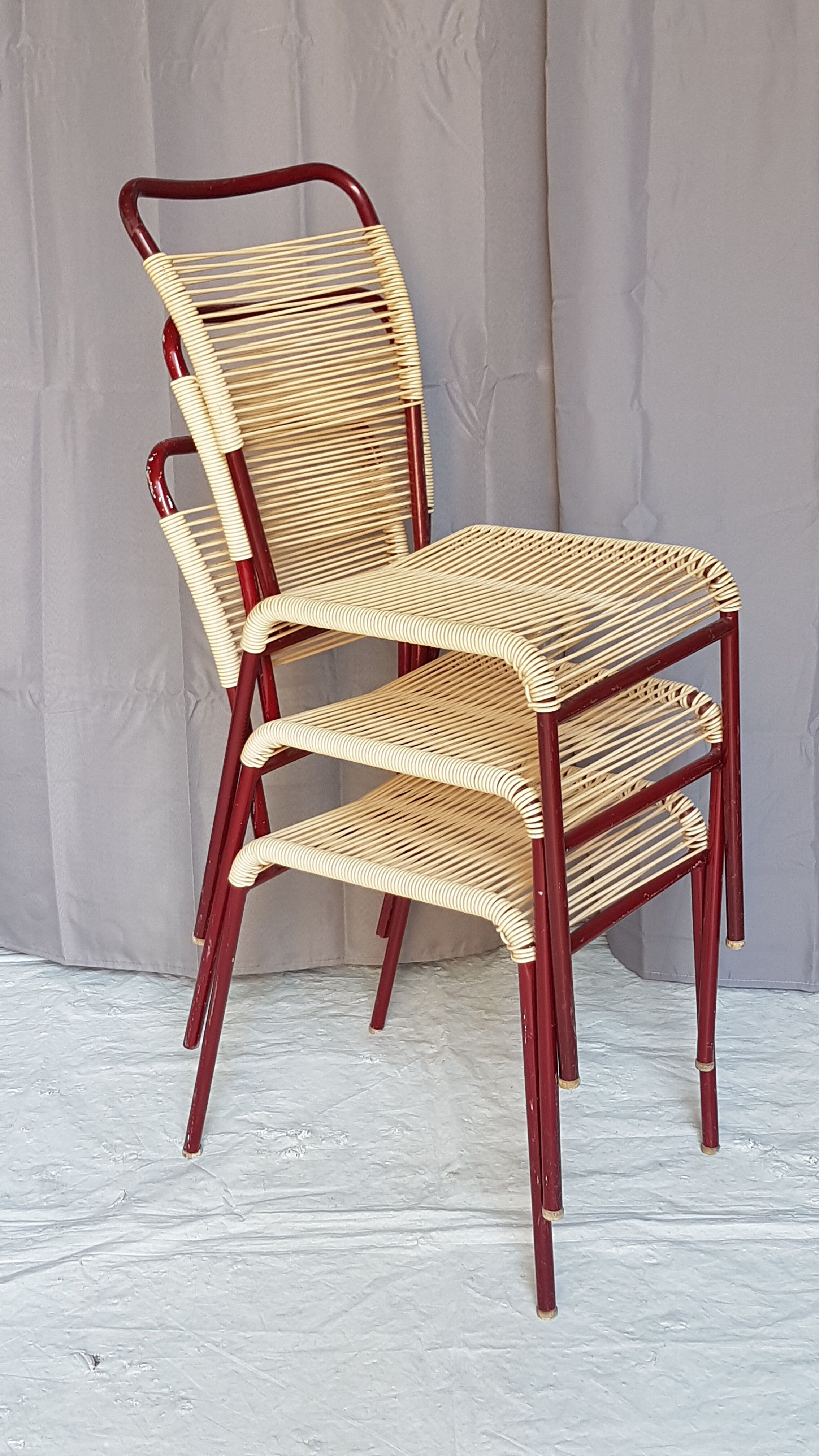 "vintage 60" garden seat set