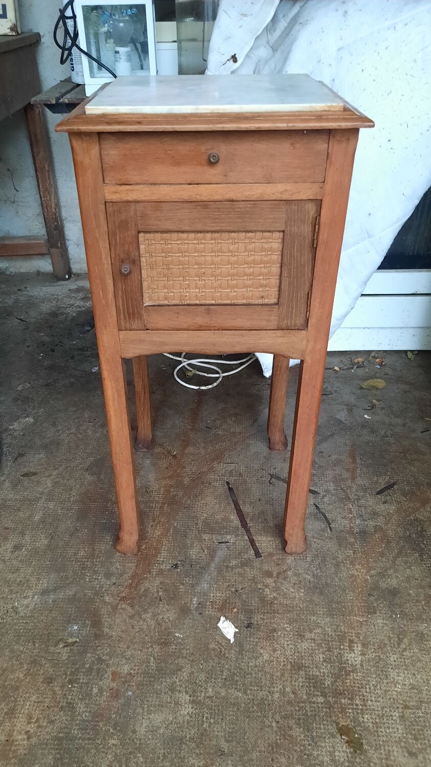 Vintage bedside table