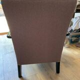 Art Deco Lilac Armchair, 1920s