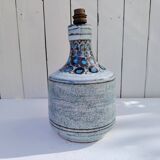 Ceramic lamp base by Danuta Le Hénaff