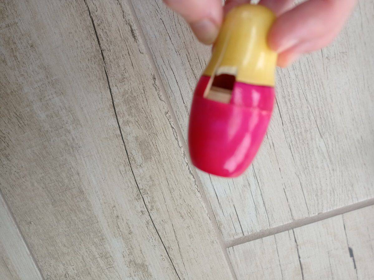 Old Russian wooden doll - Russia