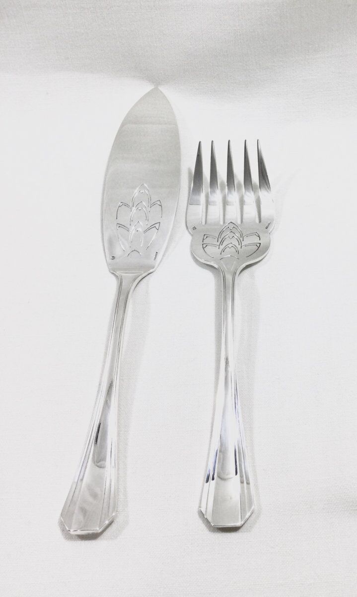 Couverts de service à poisson modèle boréal Christofle