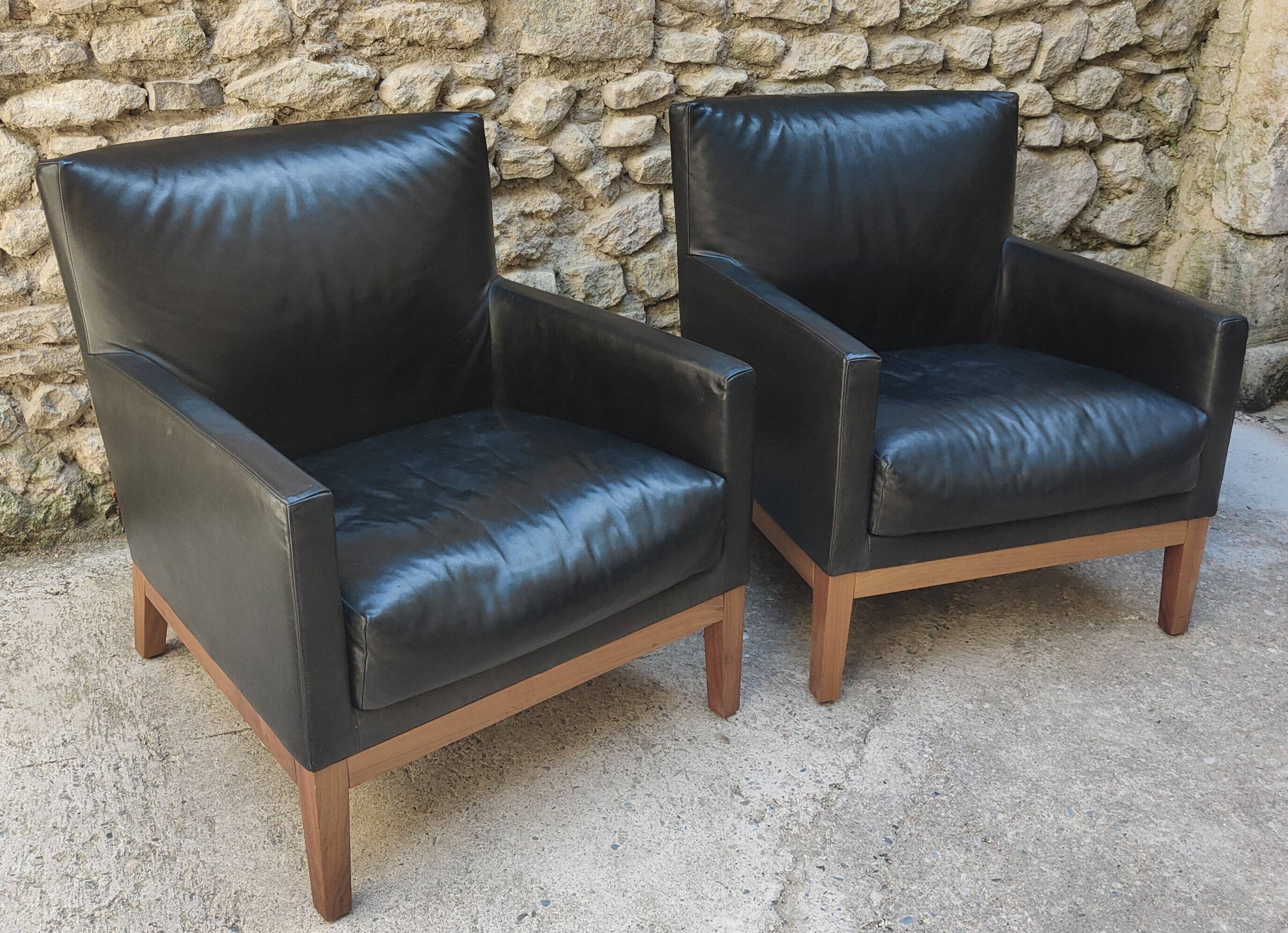 Pair of Impala armchairs