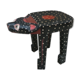 Tabouret depicting a cat