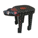 Tabouret depicting a cat