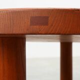 Pierre Chapo, Coffee Table Model T02M in Solid Elm, France 1976