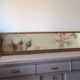 Trapezoidal mirror in solid oak