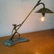 Hakuli bronze lamp from Israel, 1950s