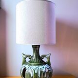 Glazed ceramic lamp, 1960.