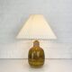 Scandinavian ceramic table lamp, Nils Kähler for HAK, Denmark, 1960s