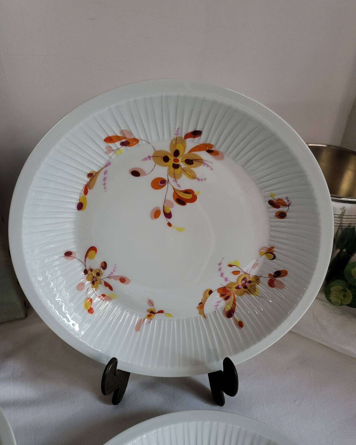 5 Haviland France Limoges Porcelain Soup Plates