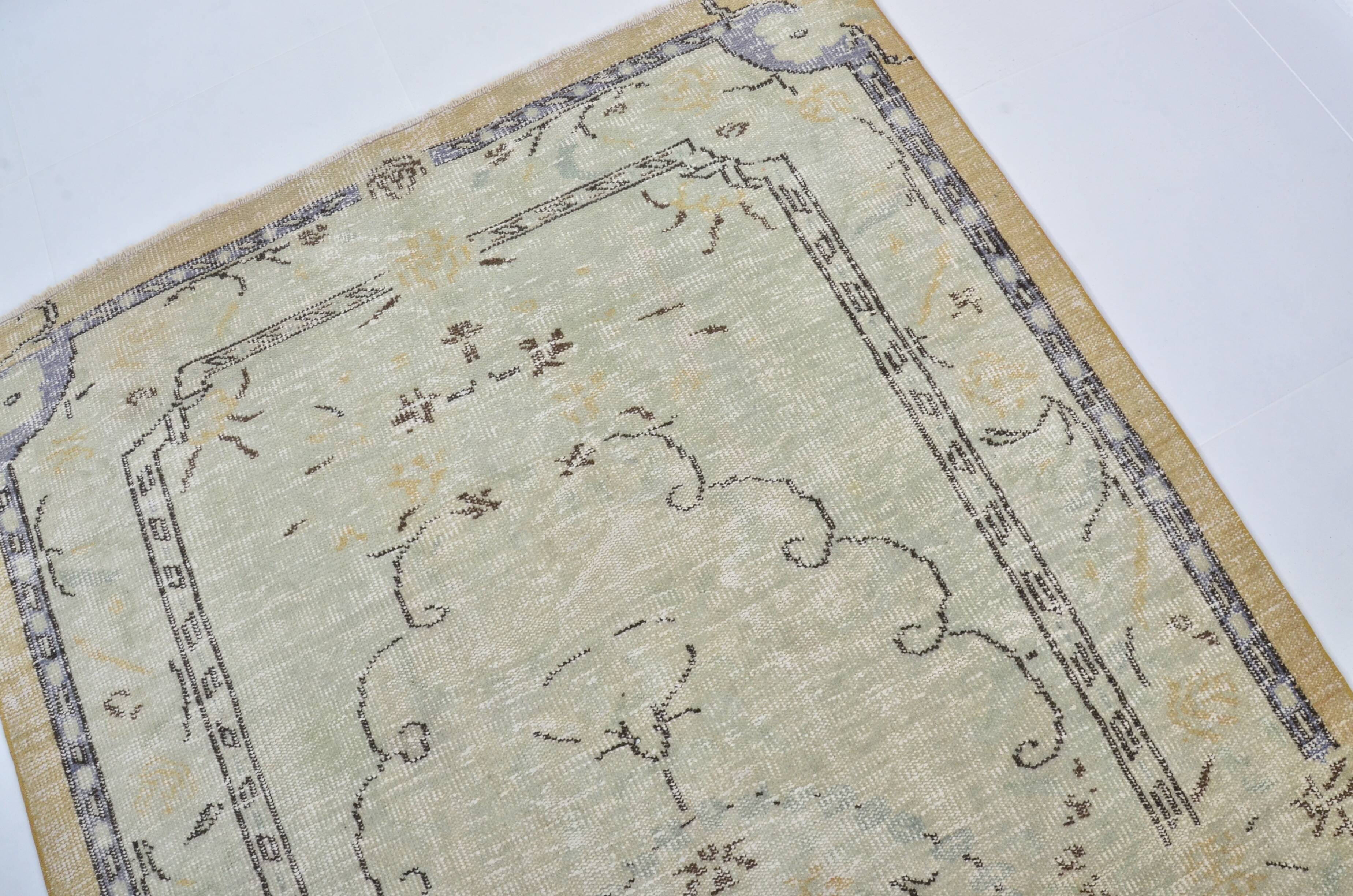 Kurdish Home Living vintage Rug sku 3245