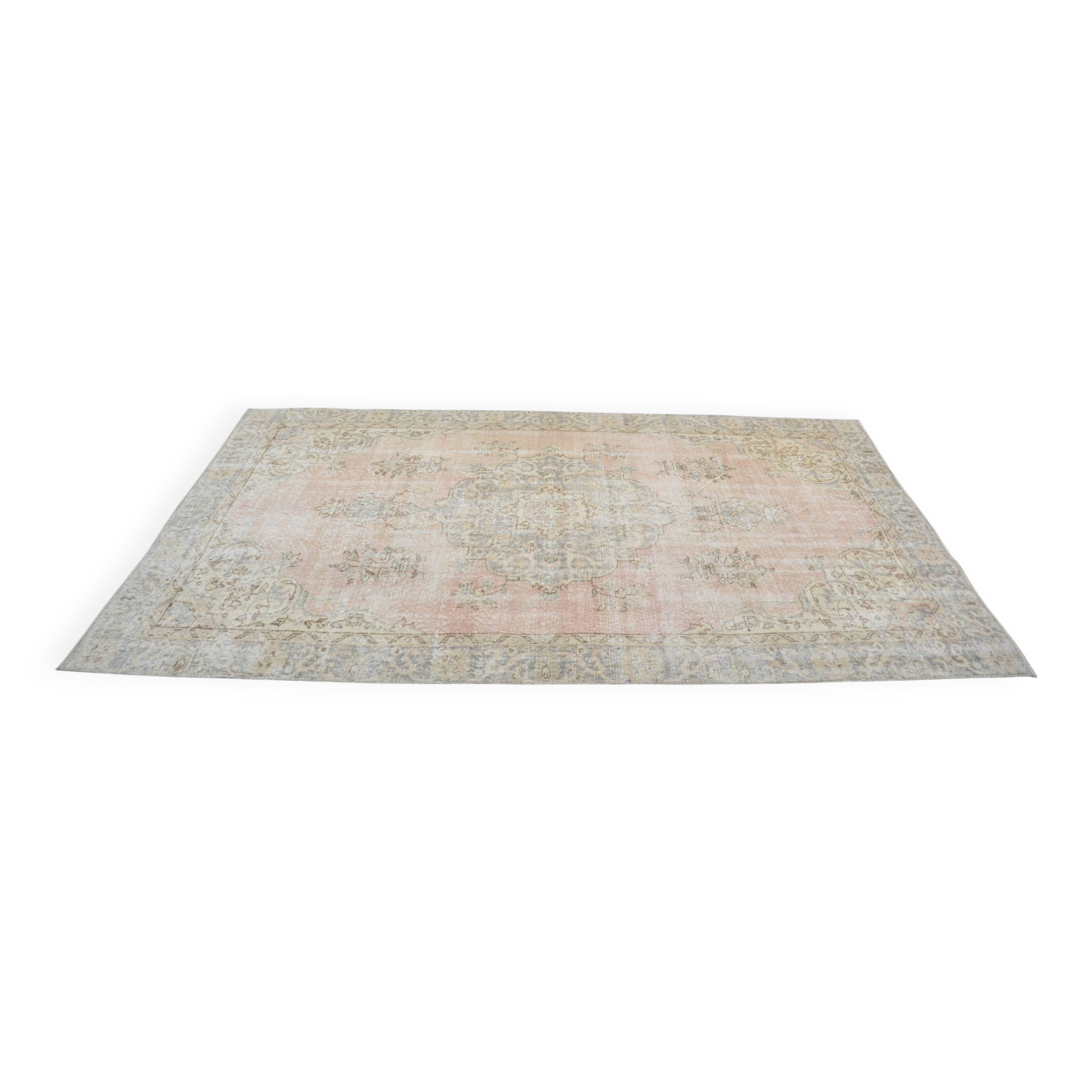 Turkish Oushak Handmade Carpet sku 3177