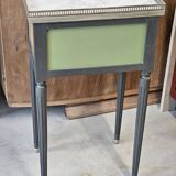 Antique Louis XVI style bedside table