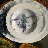 Vaisselle bleue anglaise vintage Moore & Co