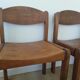 Lot of three vintage baumann chairs