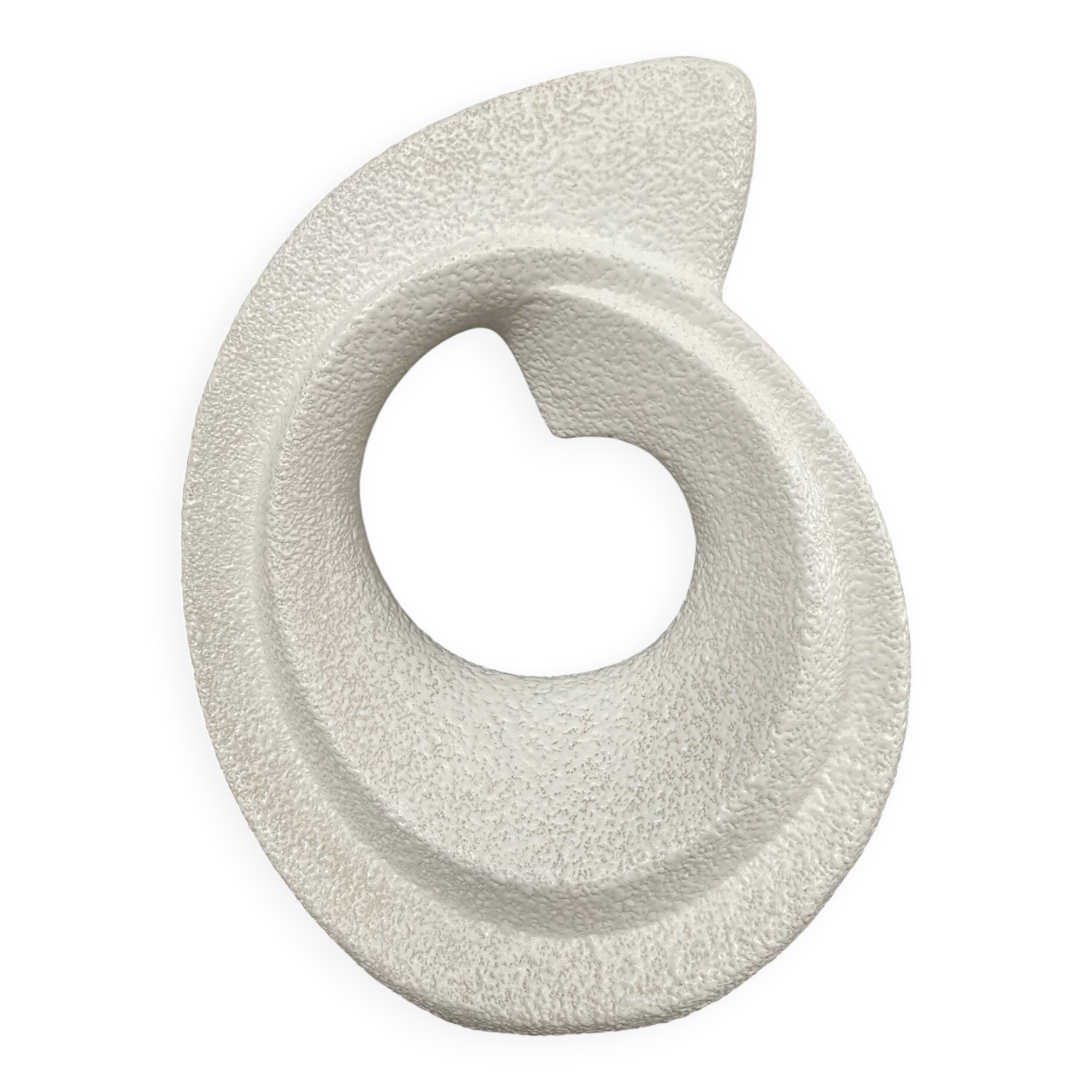Vase sculptural par Roberto Rigon, signé, années 70