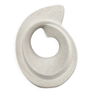 Vase sculptural par roberto