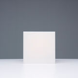 Plexi cubic lamp, Harco Loor, 80s, Netherlands