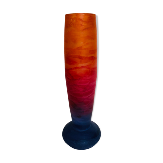 Vase bulbe en verre